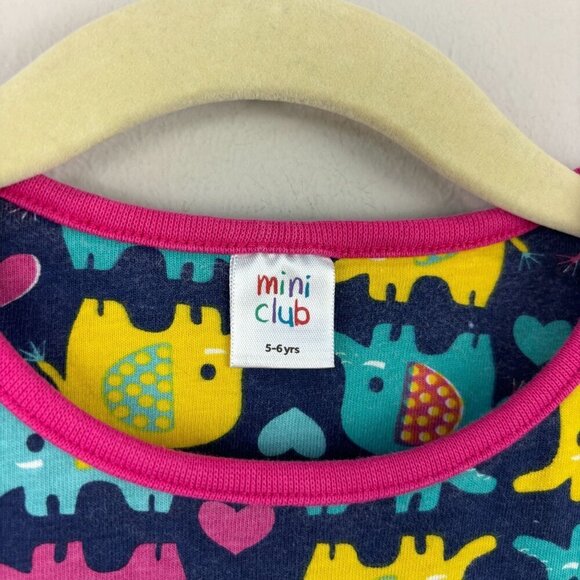 Mini Club Elephant Tunic Dress 5-6 - Picture 2 of 8